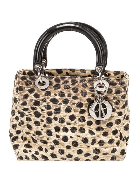 christian dior animal print bag|christian dior tote bag tiger.